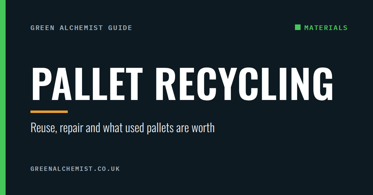 Pallet recycling: how to sell, return or recycle used pallets